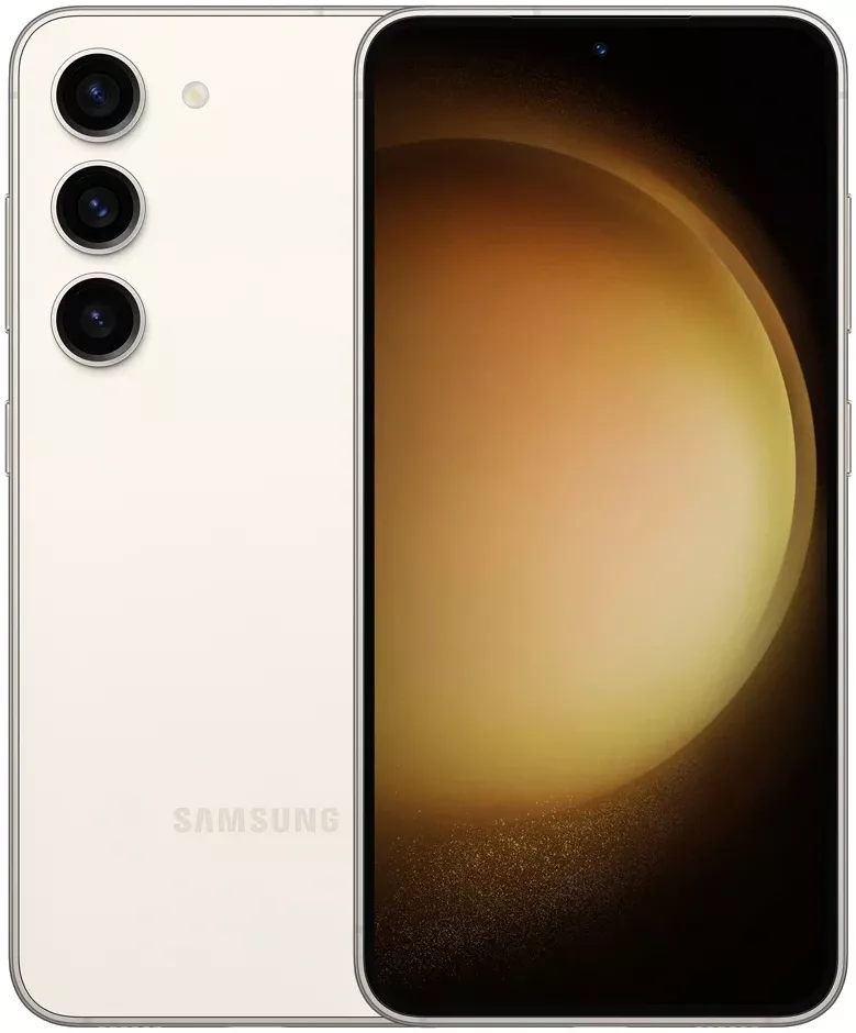 Смартфон Samsung Galaxy S23, 8/256 ГБ, Dual nano SIM, кремовый